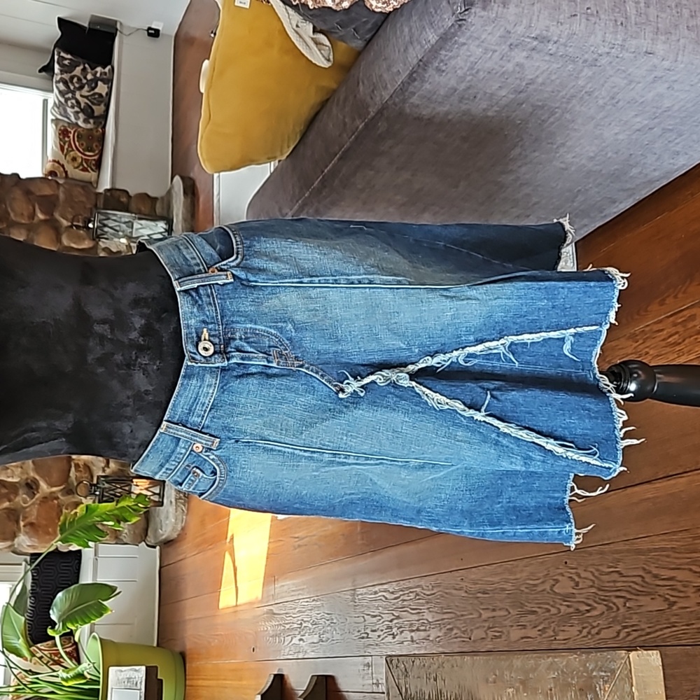 Luck brand Jean skirt
